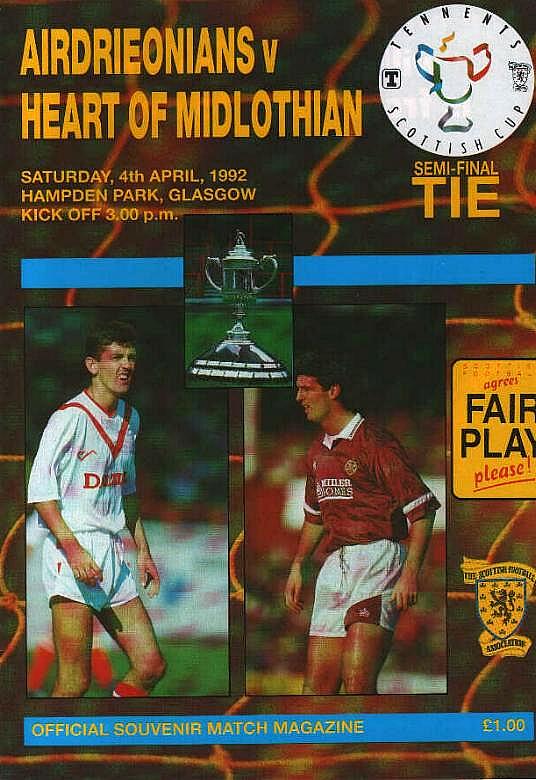 1992040401 Airdrieonians 0-0 Hampden