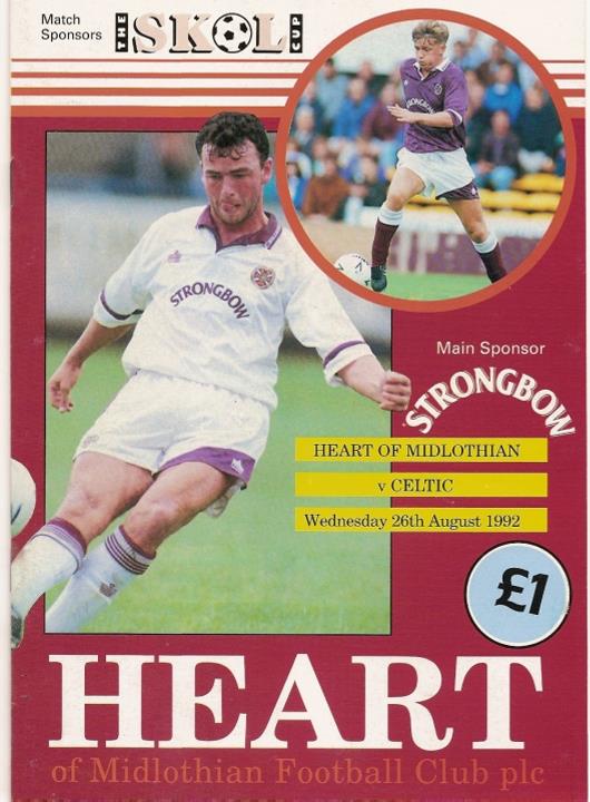 1992082601 Celtic 1-2 Tynecastle