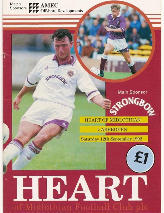 1992091201 Aberdeen 1-0 Tynecastle