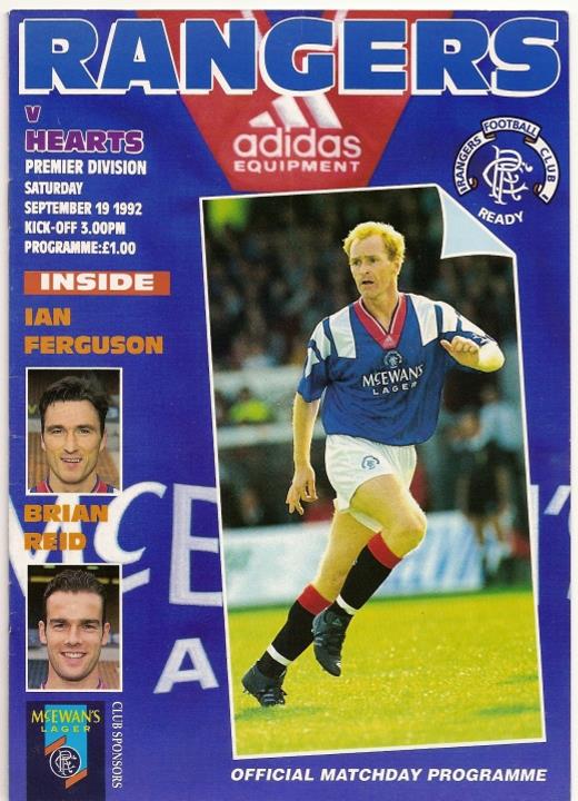 1992091901 Rangers 0-2 Ibrox