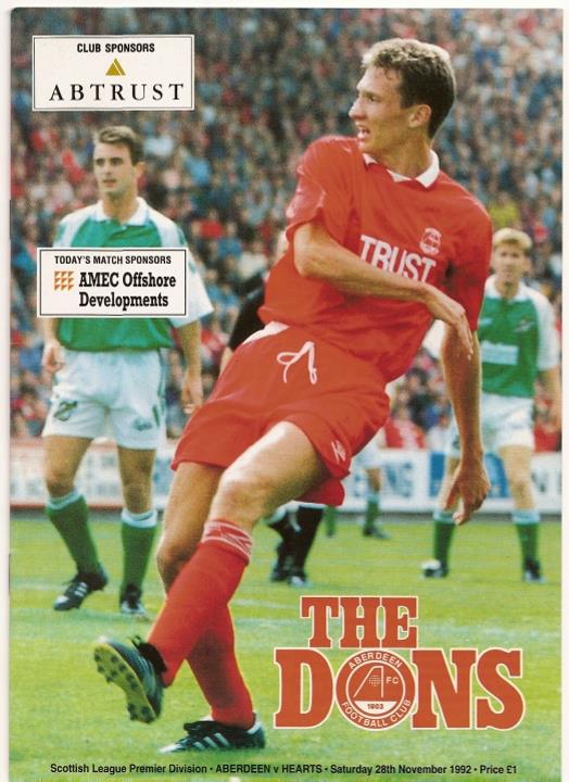 1992112801 Aberdeen 2-6 Pittodrie