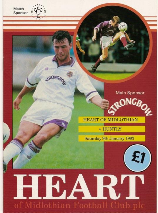 1993010901 Huntly 6-0 Tynecastle