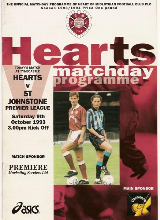 1993100901 St Johnstone 1-1 Tynecastle