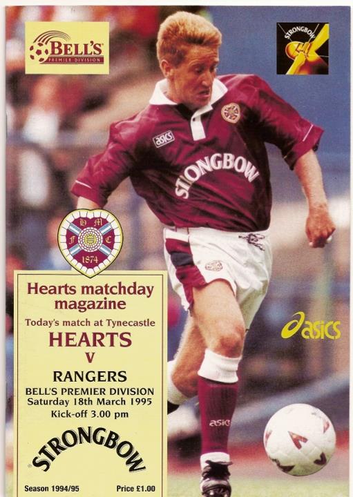 1995031801 Rangers 2-1 Tynecastle