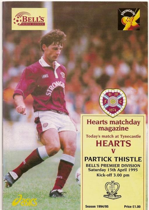 1995041501 Partick Thistle 0-1 Tynecastle