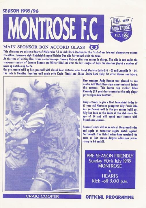 1995073001 Montrose 3-3 Links Park