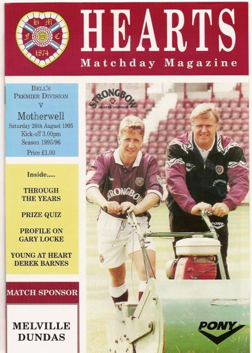 1995082601 Motherwell 1-1 Tynecastle