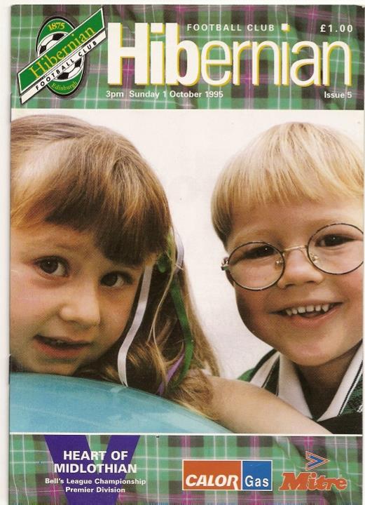 1995100101 Hibernian 2-2 Easter Road