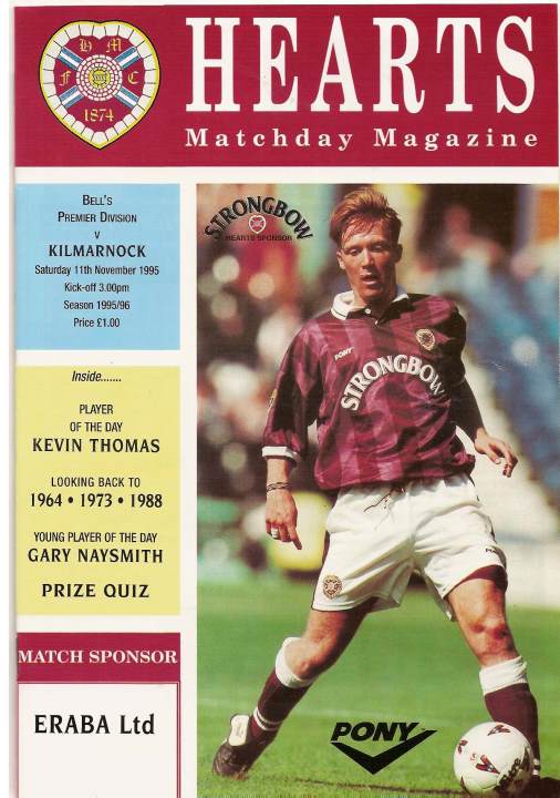 1995111101 Kilmarnock 2-1 Tynecastle