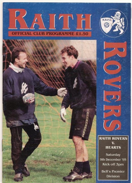 1995120901 Raith Rovers 1-1 A