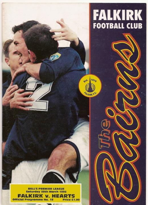 1996033001 Falkirk 2-0 Brockville Park