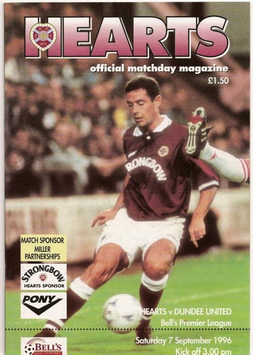 1996090701 Dundee United 1-0 Tynecastle