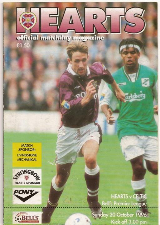 1996102001 Celtic 2-2 Tynecastle