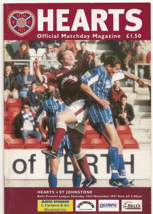 1997111501 St Johnstone 2-1 Tynecastle