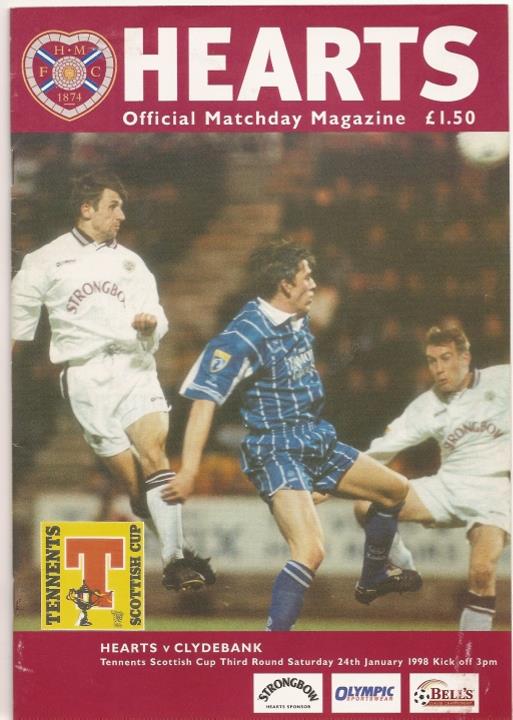 1998012401 Clydebank-2 2-0 Tynecastle