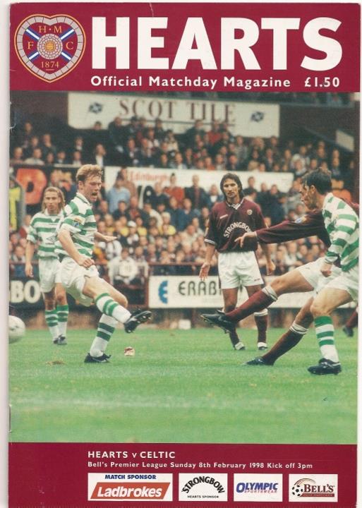 1998020801 Celtic 1-1 Tynecastle