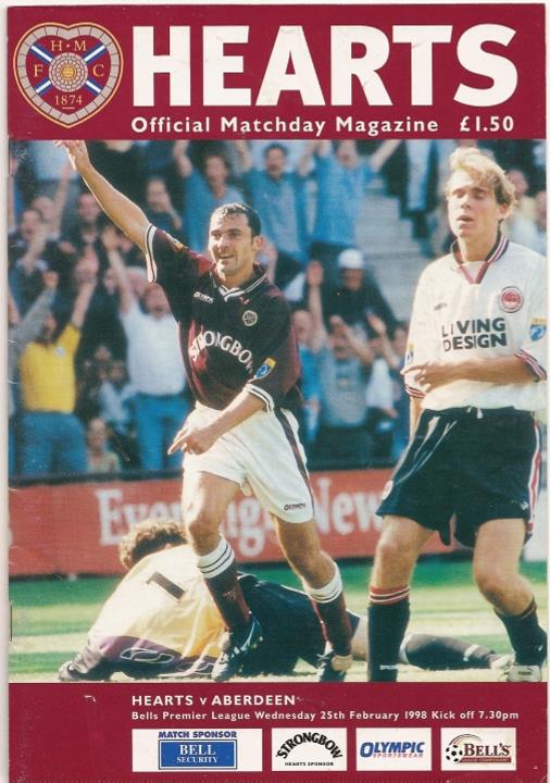 1998022501 Aberdeen 3-1 Tynecastle