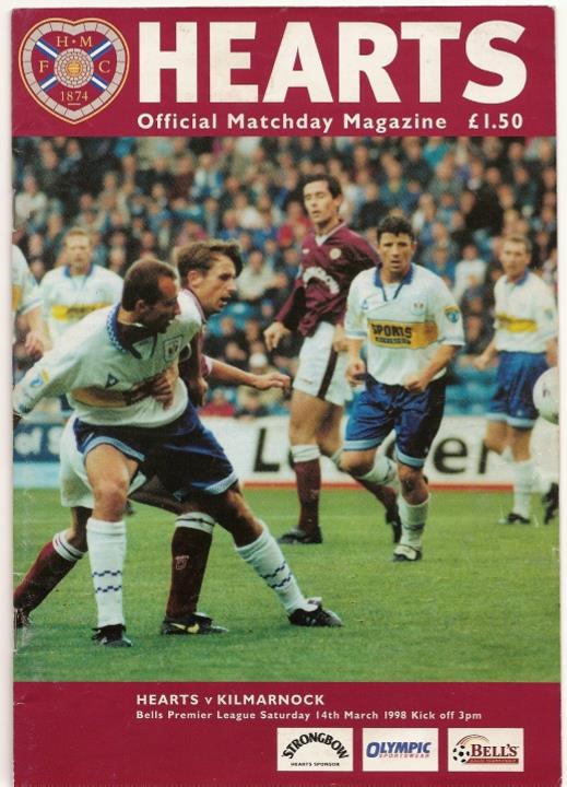 1998031401 Kilmarnock 1-1 Tynecastle