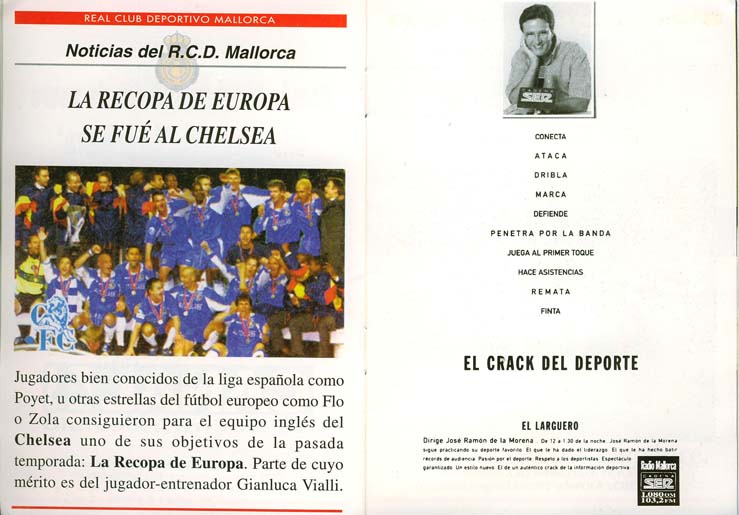 1998100111 Real Mallorca 1-1 A