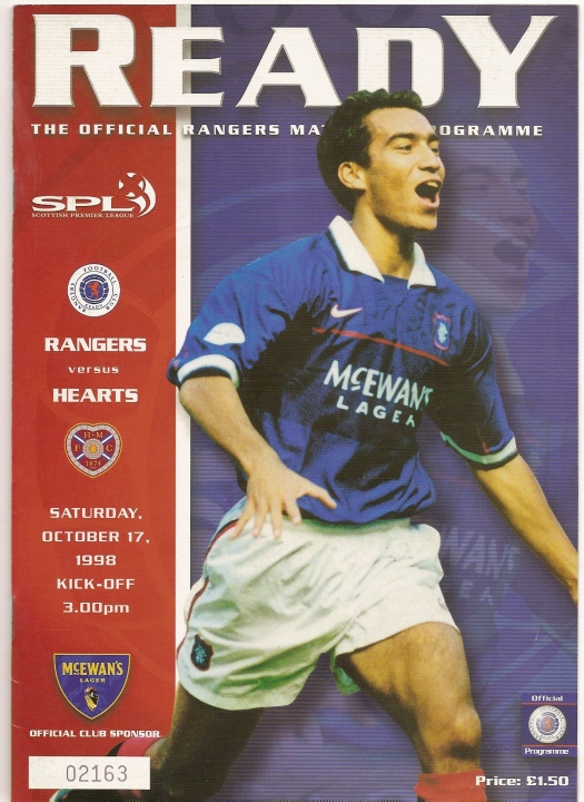 1998101701 Rangers 0-3 Ibrox