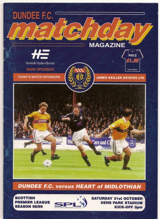 1998103101 Dundee 0-1 Dens Park