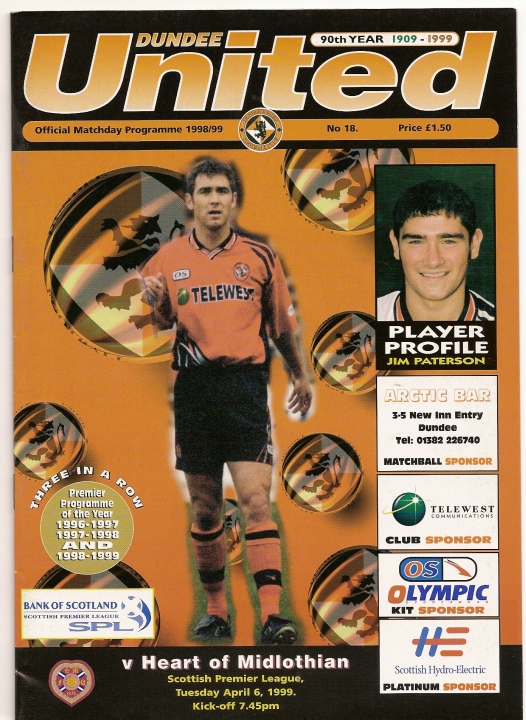 1999040601 Dundee United 3-1 Tannadice Park