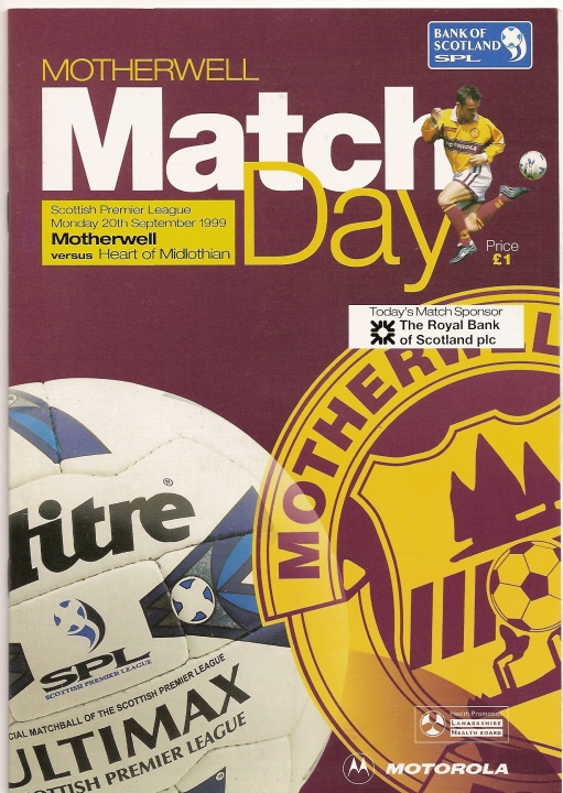 1999092001 Motherwell 0-1 Fir Park