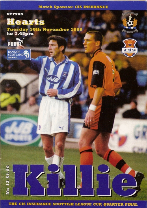1999113001 Kilmarnock L Cup QF Rugby Park Postponed