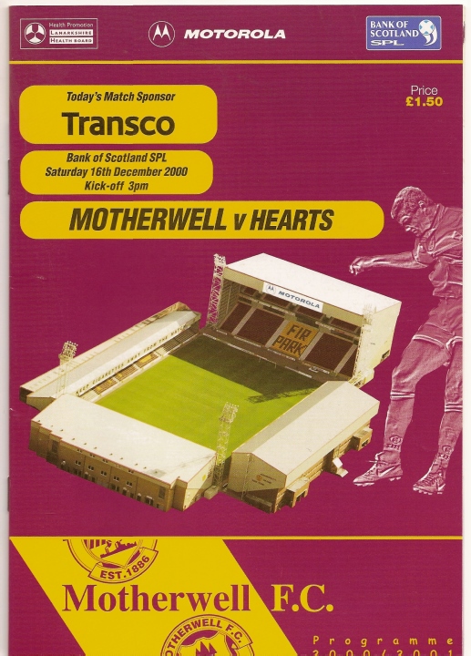 2000121601 Motherwell 0-2 Fir Park