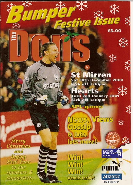 2001010201 Aberdeen 0-1 Pittodrie