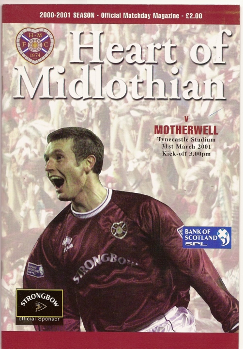 2001033101 Motherwell 3-0 Tynecastle