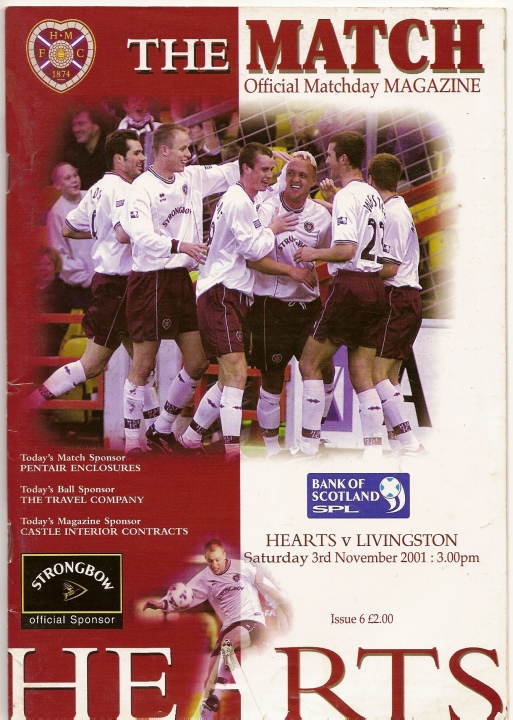 2001110301 Livingston 1-3 Tynecastle