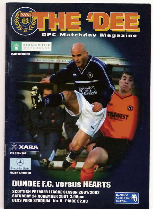 2001112401 Dundee 1-1 Dens Park