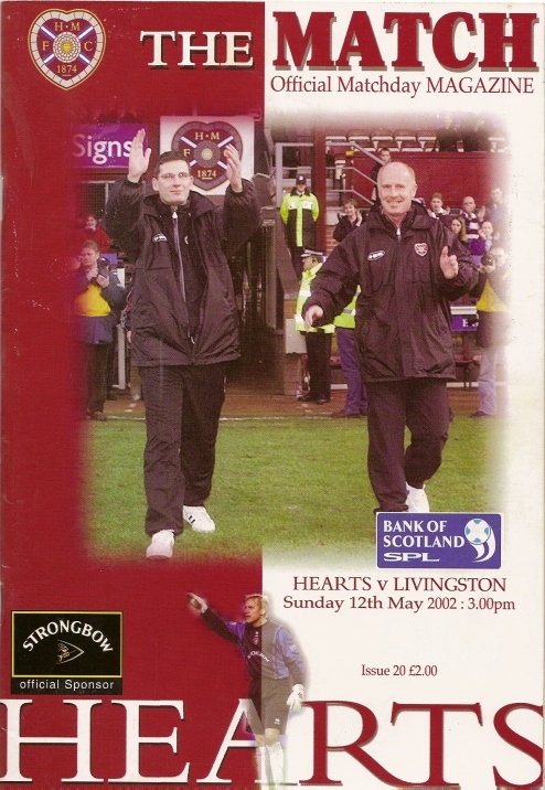 2002051201 Livingston 2-3 Tynecastle