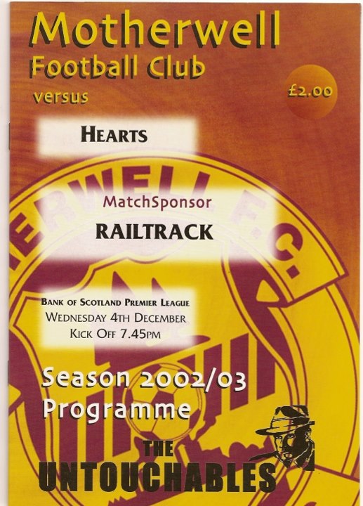 2002120401 Motherwell 1-6 Fir Park