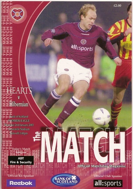 2003010201 Hibernian 4-4 Tynecastle