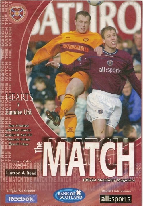 2003040501 Dundee United 2-1 Tynecastle