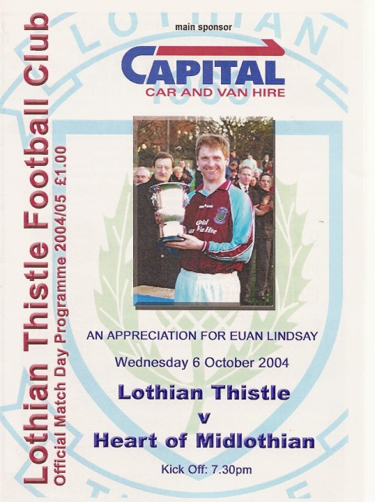 2004100601 Lothian Thistle vs Hearts XI