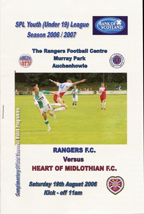 2006081902 Rangers U19 Murray Park