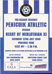 2006072202 Penicuik vs Hearts XI Penicuik Park