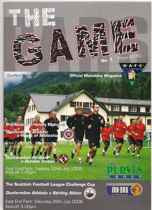 2008071601 Dunfermline Athletic 0-1 East End Park