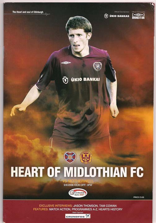 2008080901 Motherwell 3-2 Tynecastle Park