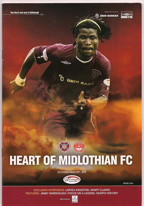 2008102501 Aberdeen 1-1 Tynecastle Park