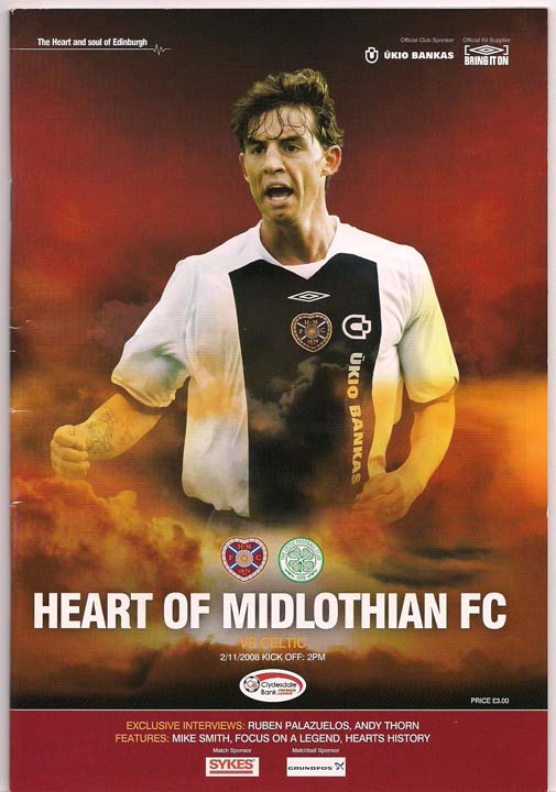 2008110201 Celtic 0-2 Tynecastle Park