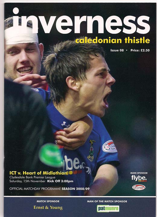 2008111501 Inverness Caledonian Thistle 1-0 Caledonian Stadium