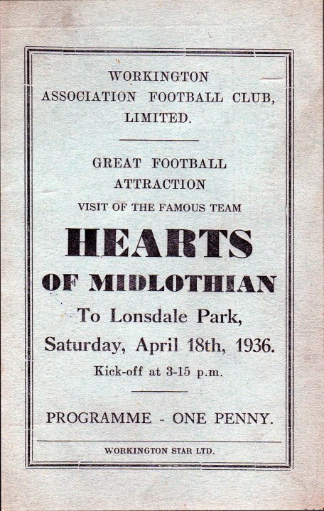 1936041801 Workington 1-1 Lonsdale Park