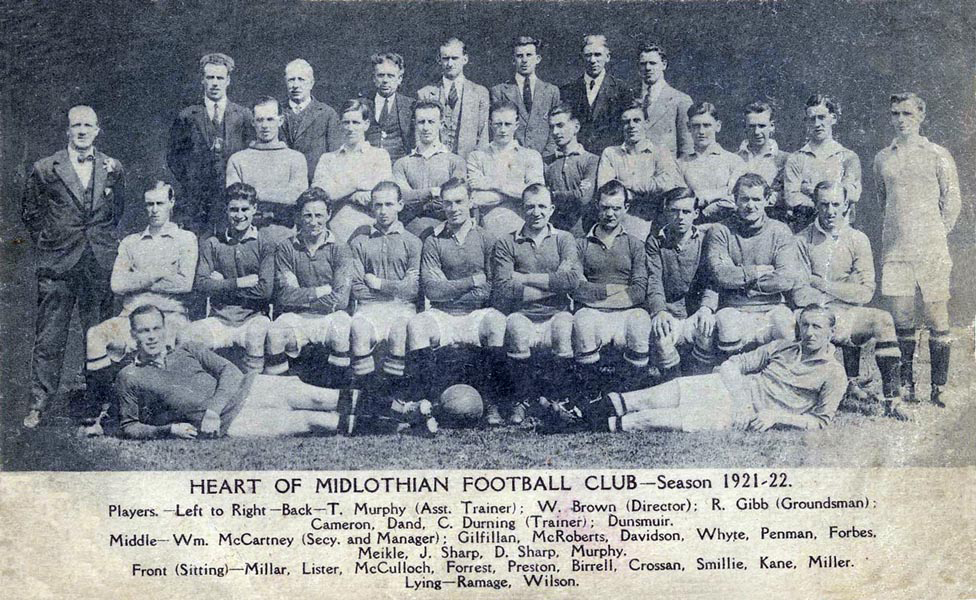 Hearts1921-22