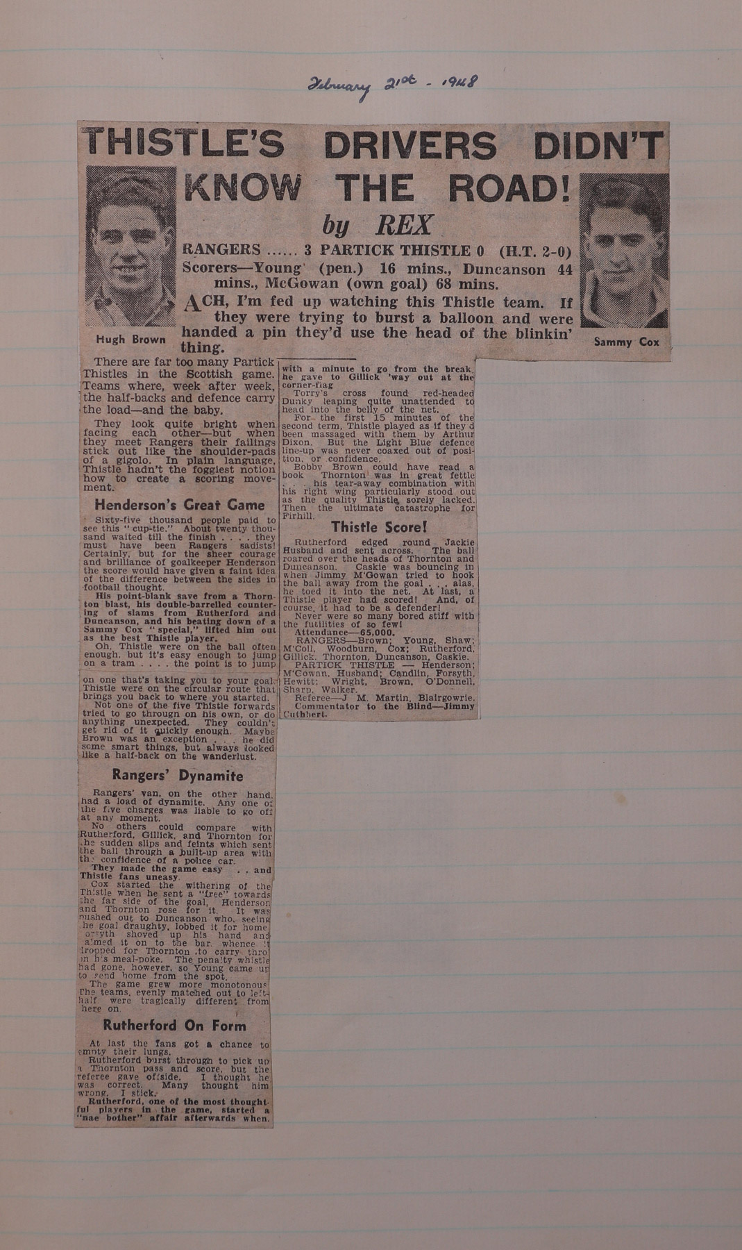 1948-02-21_Rangers_3-0_Partick_Thistle_Scottish_Cup_R3