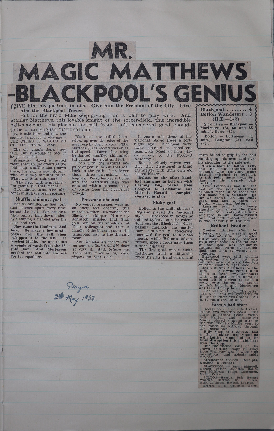 1953-05-02_Blackpool_4-3_Bolton_Wanderers_FA_Cup_Final