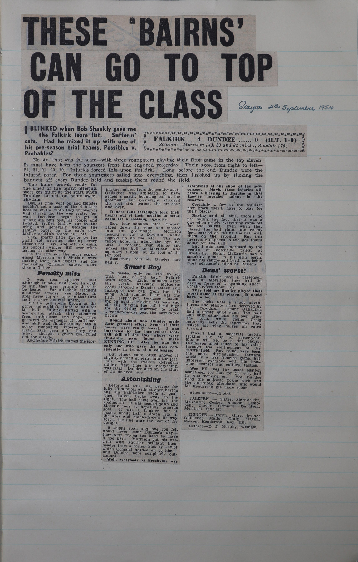 1954-09-04_Falkirk_4-0_Dundee_League_Cup_SE